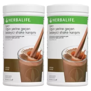 Herbalife Çikolatalı Shake 2'li Set Herbalife Çikolatalı Shake 2'li Set
